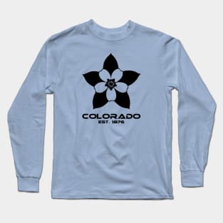 Columbine, Colorado's State Flower Long Sleeve T-Shirt
